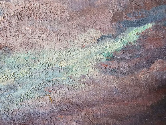 Картина Ночью, художник Павлюк Галина