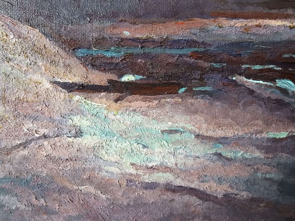 Картина Ночью, художник Павлюк Галина