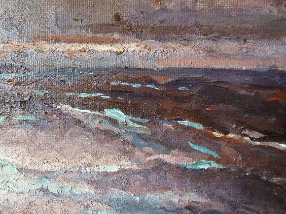 Картина Ночью, художник Павлюк Галина