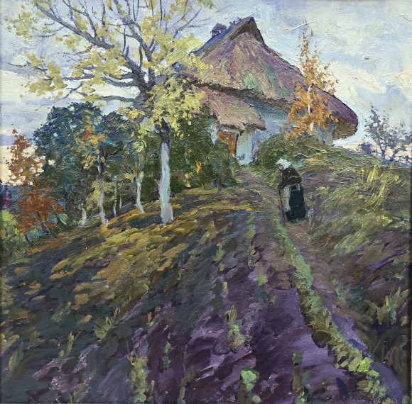 Картина Уходящий день, художник Георгий Павлюк