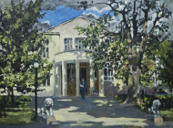 Картина Старый санаторий, художник Глеб Кабаченко Картина Старый санаторий, художник Глеб Кабаченко