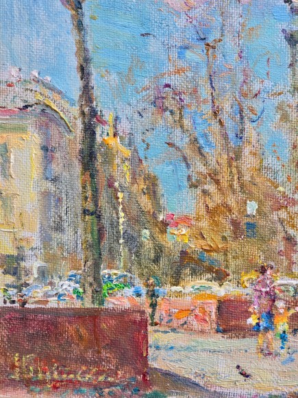 Картина Аптека Гаєвського, художник Альбін Гавдзинський - продано