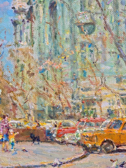 Картина Аптека Гаєвського, художник Альбін Гавдзинський - продано