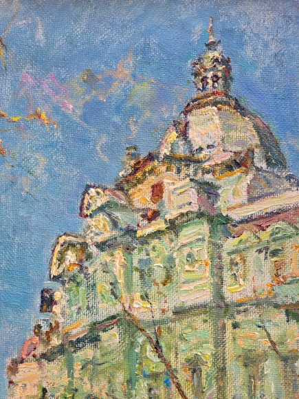 Картина Аптека Гаєвського, художник Альбін Гавдзинський - продано