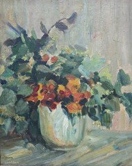 Картина Настурции, художник Роза Нейдинг - продано Картина Настурции, художник Роза Нейдинг - продано