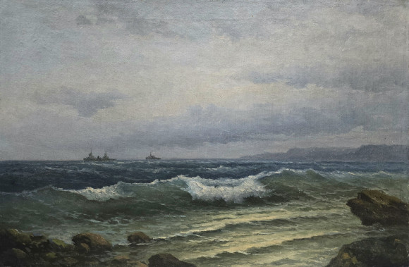 Picture Odessa. Sea view, artist Lavrentiy Zhey-Zharenko