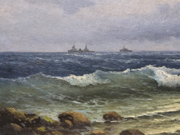 Picture Odessa. Sea view, artist Lavrentiy Zhey-Zharenko