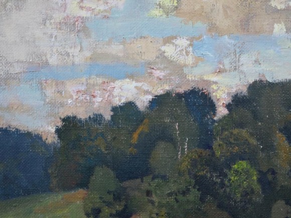 Картина До вечора, художник Володимир Литвиненко