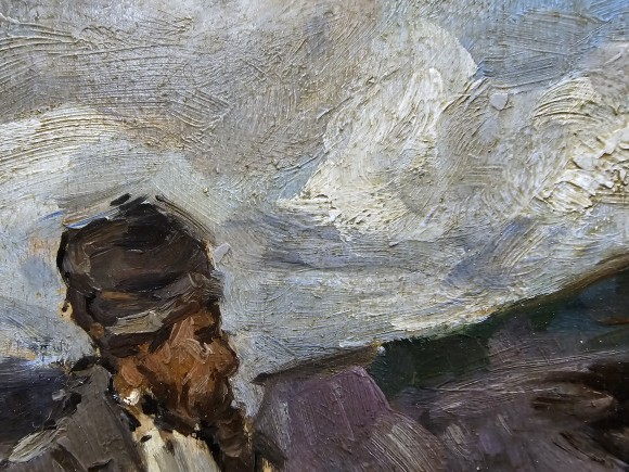 Картина В горах, художник Олексій Ісупов