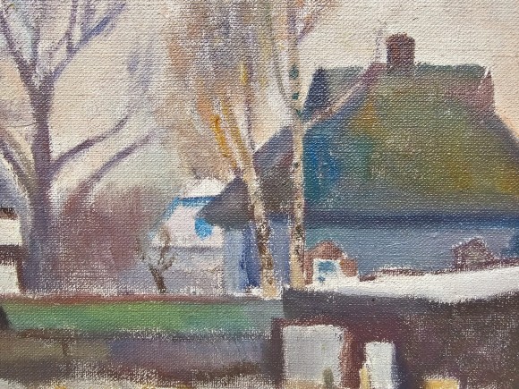 Картина Зима, художник Володимир Литвиненко