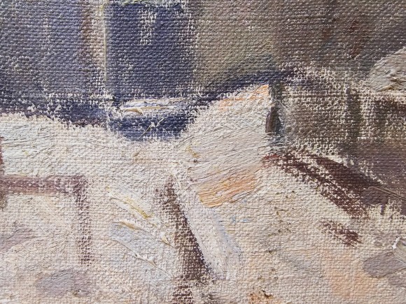 Картина Зима, художник Володимир Литвиненко