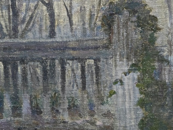 Картина Парк Монсо. Париж, художник Илья Павиль - продано