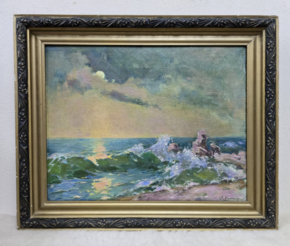 Картина Морський прибій, художник Еммануїл Камінський