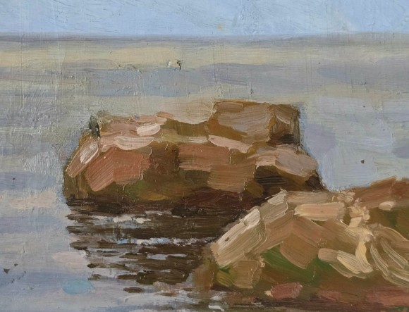 Картина Берег, художник Володимир Бальц