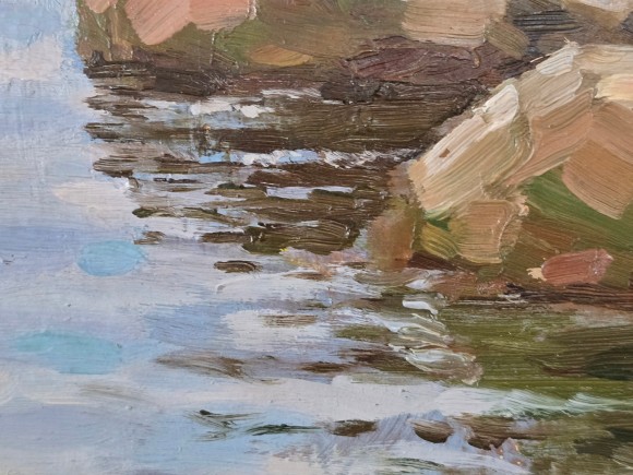 Картина Берег, художник Володимир Бальц