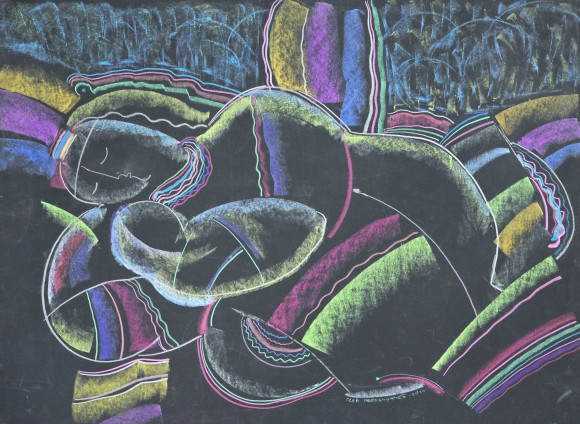 Painting Untitled, artist Oleg Nedoshitko
