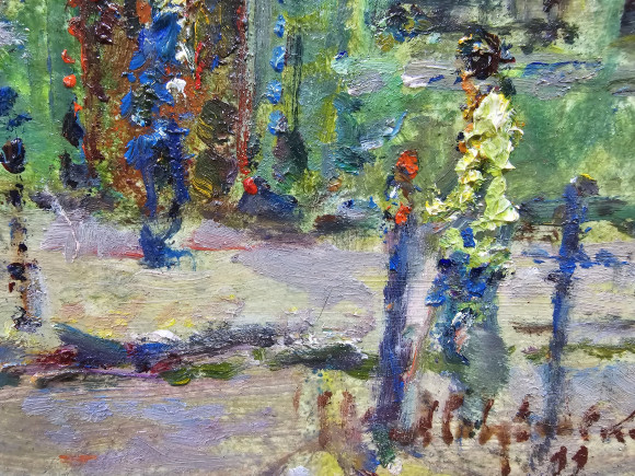 Картина Камден Таун, художник Альбин Гавдзинский - продано