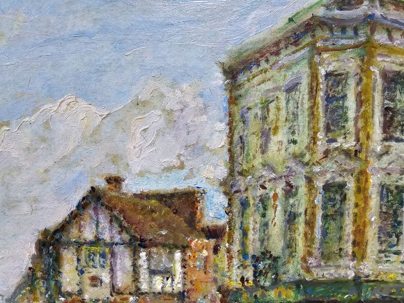 Картина Камден Таун, художник Альбин Гавдзинский - продано