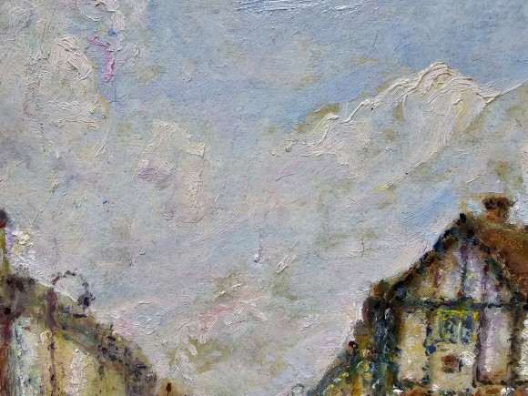 Картина Камден Таун, художник Альбин Гавдзинский - продано