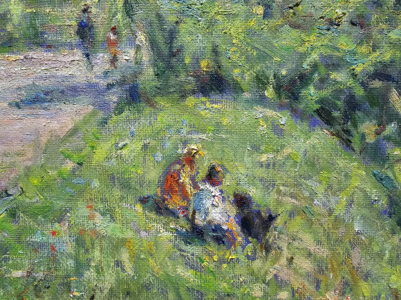 Картина На Южном Буге, художник Альбин Гавдзинский - продано