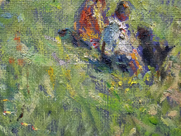 Картина На Южном Буге, художник Альбин Гавдзинский - продано