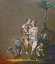 Картина Без названия, художник Василий Рябченко - продано Картина Без названия, художник Василий Рябченко - продано