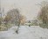 Painting Village Street, artist Albin Gawdzinski - sold