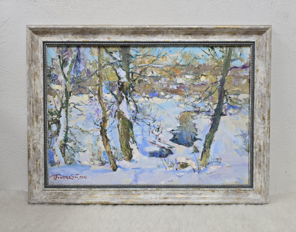 Картина Срібний струмок, художник Валентин Тишецький