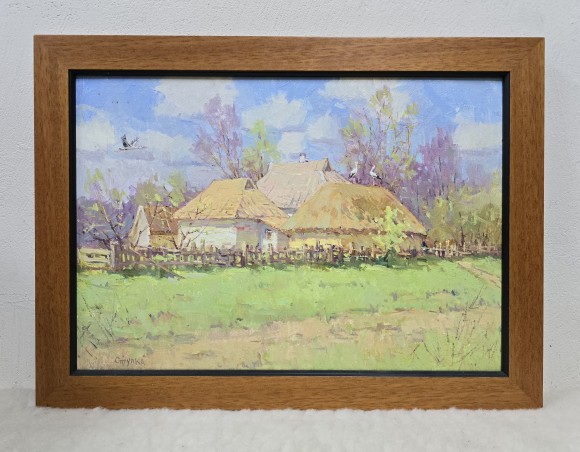 Картина Весняний день, художник Сергій Ступка - продано