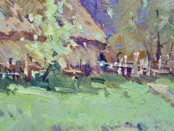 Картина Весняний день, художник Сергій Ступка - продано