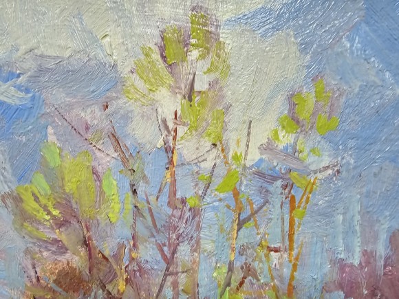 Картина Весняний день, художник Сергій Ступка - продано