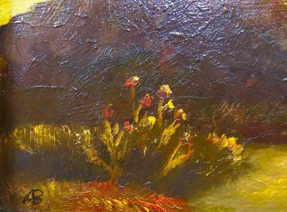 Картина Курганы, художник Валентин Алтанец