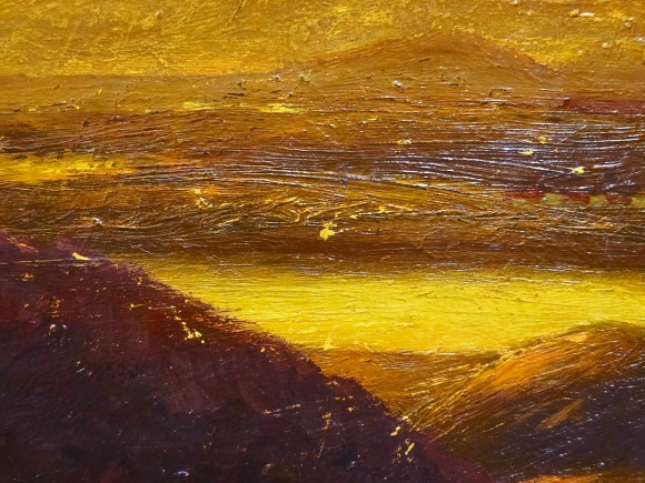 Картина Курганы, художник Валентин Алтанец