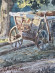 Картина Пейзаж с телегой, художник Юрий (Георгий) Дмитренко - продано