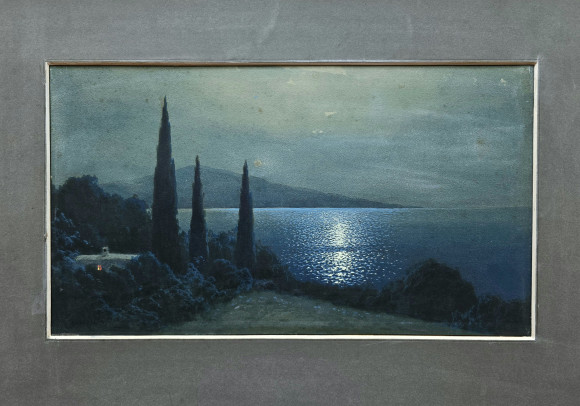 Картина Крымский пейзаж, художник Филипп Клименко - продано