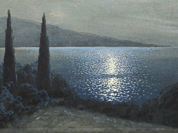 Картина Крымский пейзаж, художник Филипп Клименко - продано