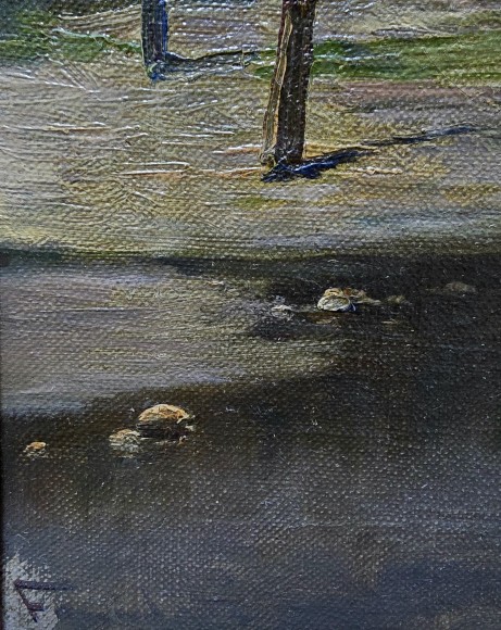 Картина Перед грозой, художник Антонио Франдетти - продано