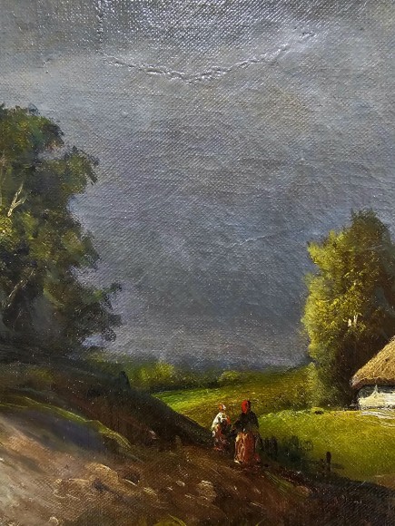 Картина Перед грозой, художник Антонио Франдетти - продано
