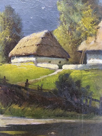 Картина Перед грозой, художник Антонио Франдетти - продано