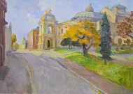 Картина Золотое время Одессы, художник Анна Носенко Картина Золотое время Одессы, художник Анна Носенко