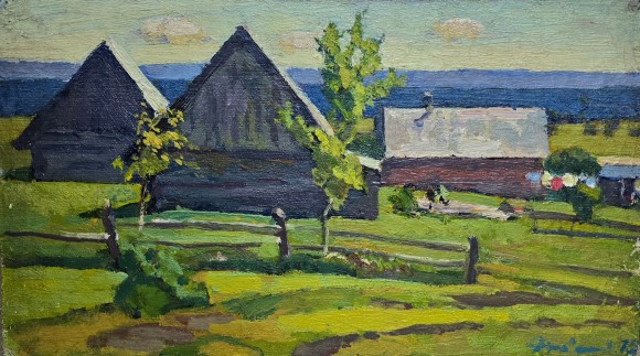 Painting Landscape, artist Konstantin Filatov