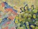 Painting Still Life with Grapes, artist Gennady Malyshev
