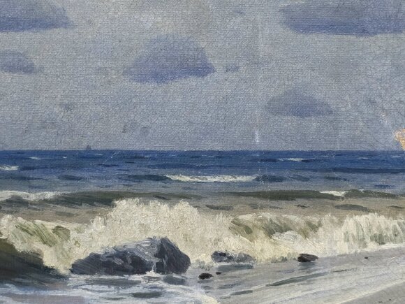 Картина Морской пейзаж, художник Герасим Головков - продано