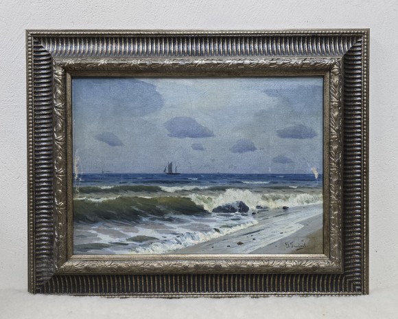 Картина Морской пейзаж, художник Герасим Головков - продано