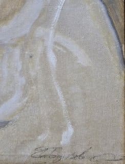 Картина Портрет женщины в шляпке, художник Евгений Буковецкий - продано