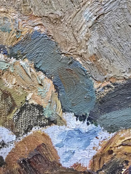 Painting Sea. Stones, artist Nikolai Zaitsev