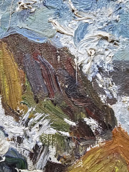 Painting Sea. Stones, artist Nikolai Zaitsev