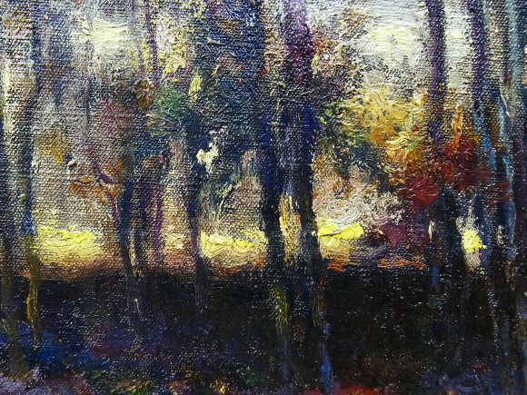 Картина Пейзаж с овцами, художник Михаил (Мишель) Корочанский - продано