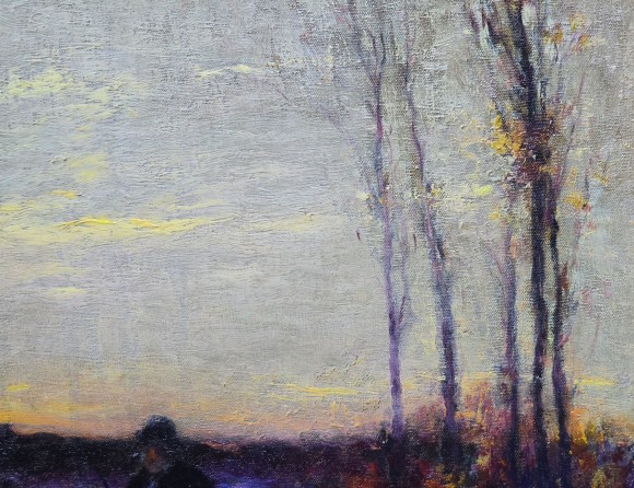 Картина Пейзаж с овцами, художник Михаил (Мишель) Корочанский - продано