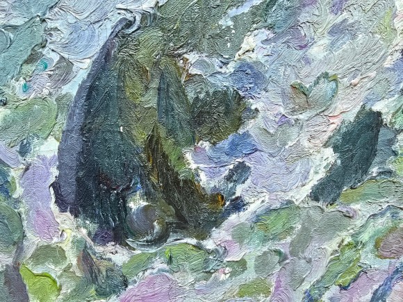 Картина Штормит, художник Віктор Жураковський - продано